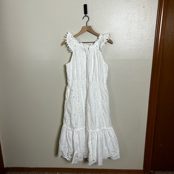 J. Crew Eyelet midi dress - Picture 7 of 8